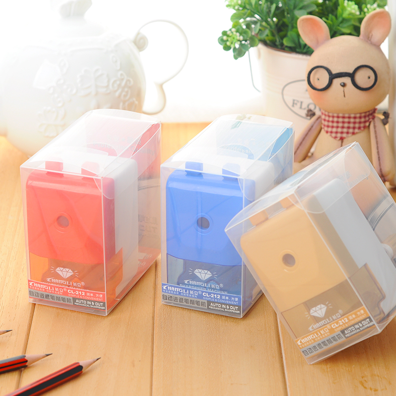 Changli 212 Student Office Automatic Advance and Retreat Lead Pencil Sharpener Hand-Cranked