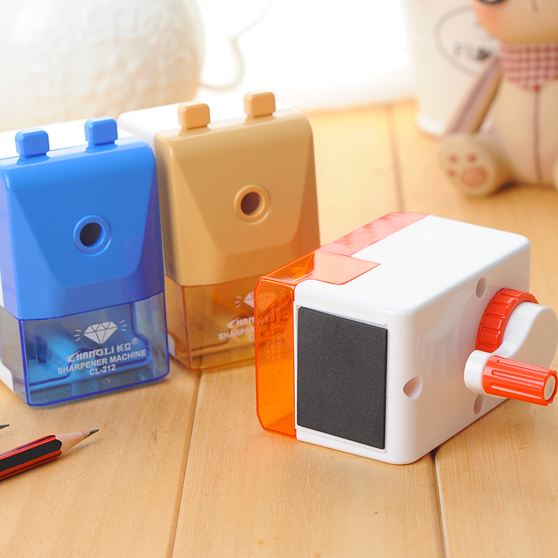 Changli 212 Student Office Automatic Advance and Retreat Lead Pencil Sharpener Hand-Cranked