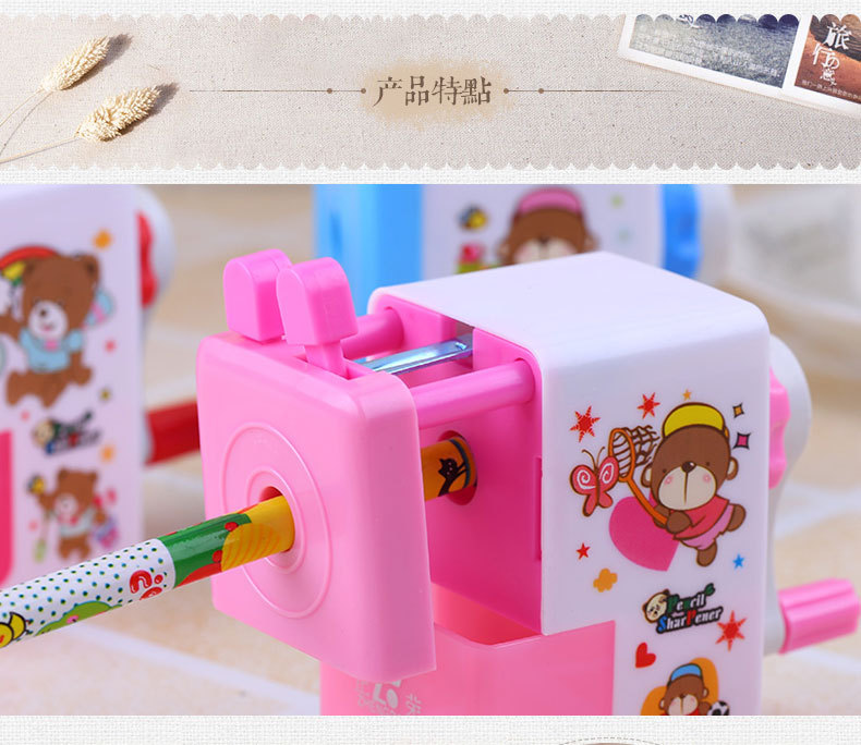 Zhengrong hand cuteness sharpener automatic pen sharpener into the children 's cartoon reeler manufacturers wholesale Zhengrong hand cuteness sharpener automatic pen sharpener into the children 's cartoon reeler manufacturers wholesale