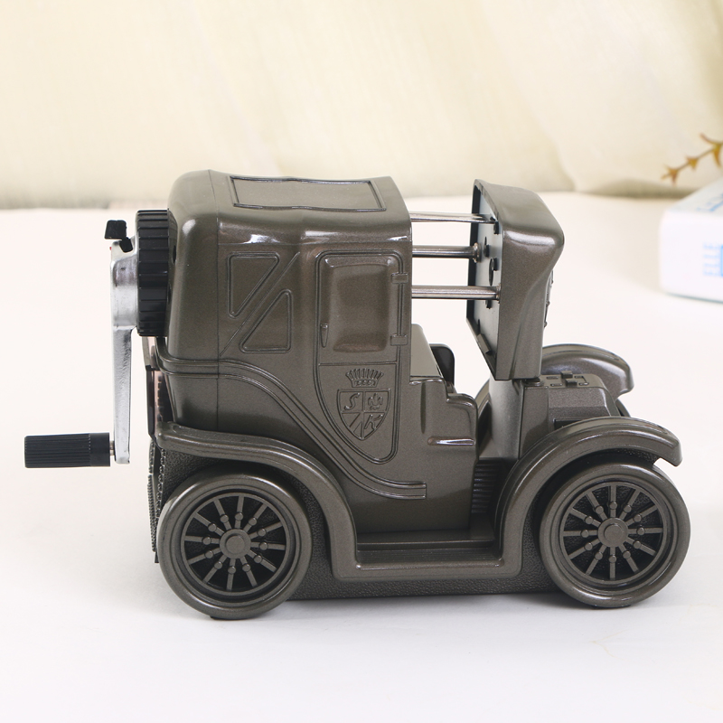 Automobile model hand - operated pencil sharpener primary school students can adjust coarse - fine pencil sharpener 