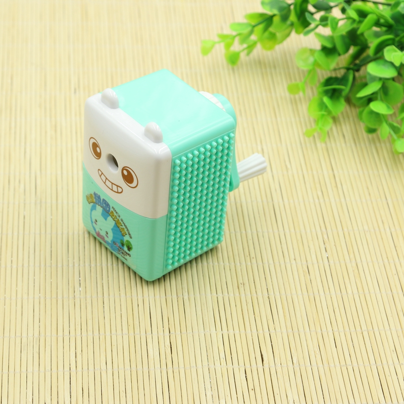 Fresh Automatic Pencil Shapper Pencil Sharpener Hand-Cranking Pencil Sharpener Student Penknife