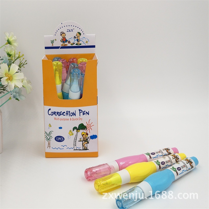 Factory Direct Sales Environmental Protection Cartoon Quick-Drying 219 Correction Fluid Color 15ml Correction Fluid Error Correction Liquid Can Be Customization as Request Factory Direct Sales Environmental Protection Cartoon Quick-Drying 219 Correction Fluid Color 15ml Correction Fluid Error Correction Liquid Can Be Customization as Request