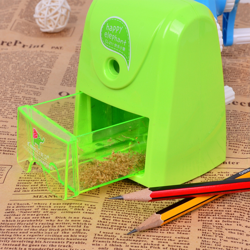 Changli 211 Student Office Automatic Advance and Retreat Lead Pencil Sharpener Hand-Cranked