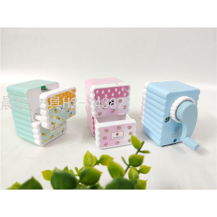 Xiaolingjing Pencil Sharpener Pencil Sharpener Creative Fruit Pencil Sharpener Pencil Sharpener Pencil Sharpener Student Hand Office Stationery