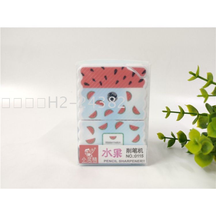 Xiaolingjing Pencil Sharpener Pencil Sharpener Creative Fruit Pencil Sharpener Pencil Sharpener Pencil Sharpener Student Hand Office Stationery
