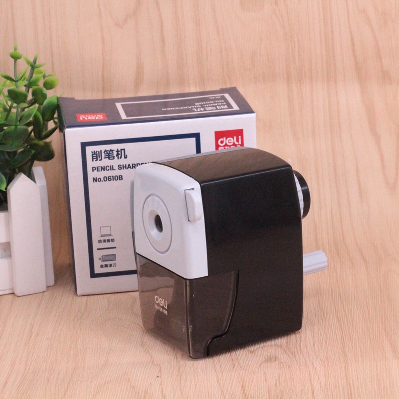 Deli Wood Pencil Pencil Sharpener 0610b Pencil Sharpener Deli Brand Hand-Cranked Pencil Sharpener Office Pencil Sharpener Deli Wood Pencil Pencil Sharpener 0610b Pencil Sharpener Deli Brand Hand-Cranked Pencil Sharpener Office Pencil Sharpener