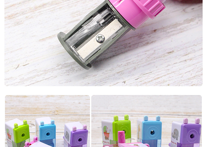 Chenxi Stationery Cute Pencil Shapper Cartoon Pencil Sharpener Student Hand-Cranking Pencil Sharpener Hand-Cranking Pencil Sharpener