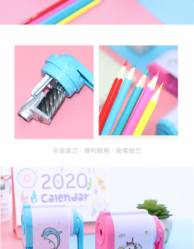 Creative Children's Stationery Automatic Lead Pencil Sharpener Cartoon Pencil Sharpener Pencil Shapper Hand-Cranked Pencil Sharpener Stationery Wholesale Creative Children's Stationery Automatic Lead Pencil Sharpener Cartoon Pencil Sharpener Pencil Shapper Hand-Cranked Pencil Sharpener Stationery Wholesale