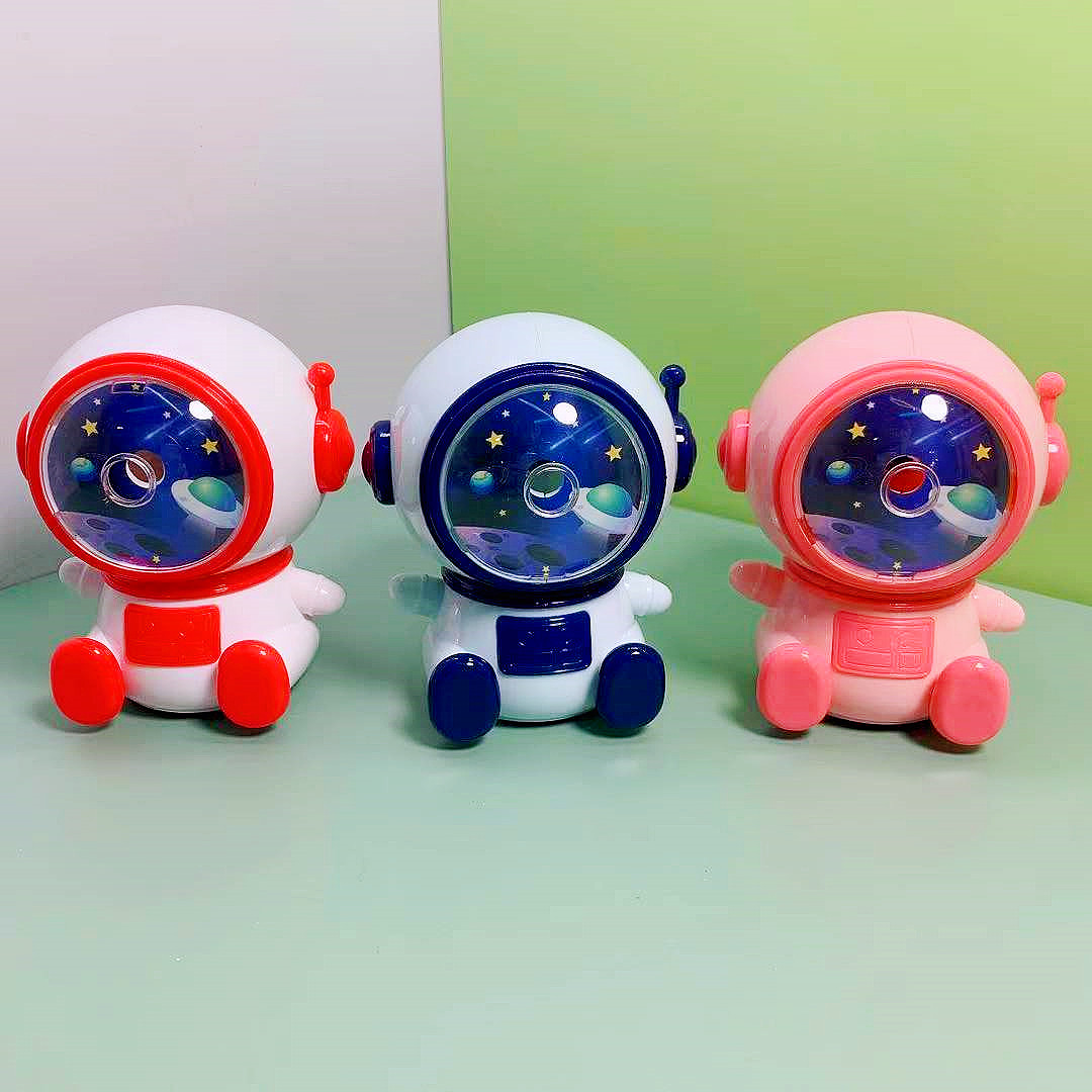 Cute Cartoon Astronaut Shape Hand-Cranked Pencil Shapper Universe Spaceman Pencil Sharpener Pen Planer Pencil Sharpener Gift Batch Cute Cartoon Astronaut Shape Hand-Cranked Pencil Shapper Universe Spaceman Pencil Sharpener Pen Planer Pencil Sharpener Gift Batch