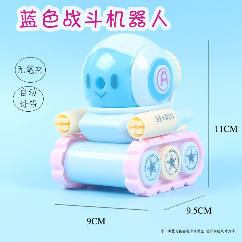 Factory Wholesale Pencil Pencil Shapper Hand-Cranked Primary School Student Pencil Sharpener Cartoon Cute Automatic Lead Pencil Sharpener Stationery