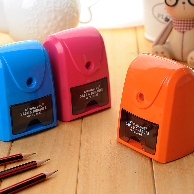Changli 204 Student Office Automatic Advance and Retreat Lead Pencil Sharpener Hand-Cranked