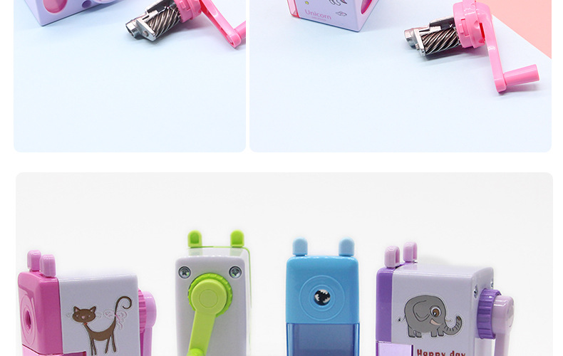 Chenxi Stationery School Supplies Windmill Hand-Cranked Pencil Sharpener Cartoon Pencil Sharpener Pencil Sharpener Custom Printing Logo Chenxi Stationery School Supplies Windmill Hand-Cranked Pencil Sharpener Cartoon Pencil Sharpener Pencil Sharpener Custom Printing Logo