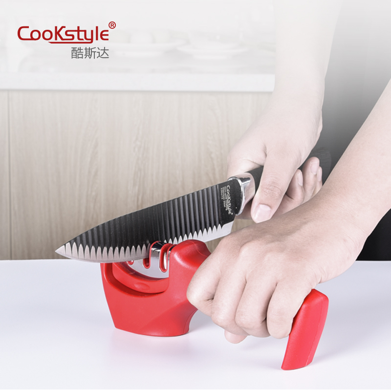  multifunctional tool quickly hand-held household knife sharpener tungsten steel ceramic knife sharpener