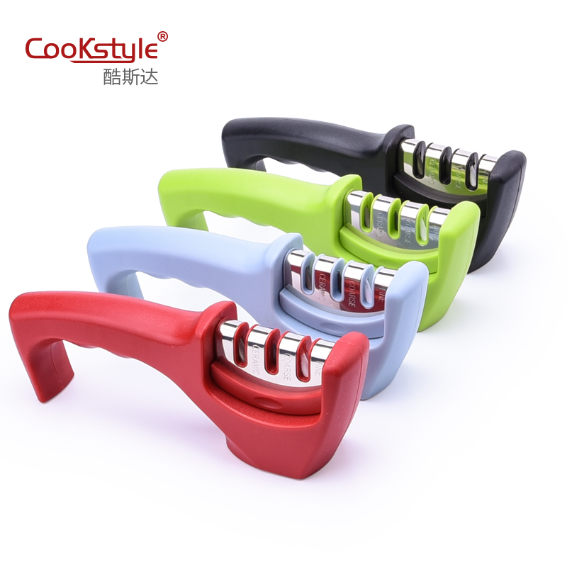  multifunctional tool quickly hand-held household knife sharpener tungsten steel ceramic knife sharpener