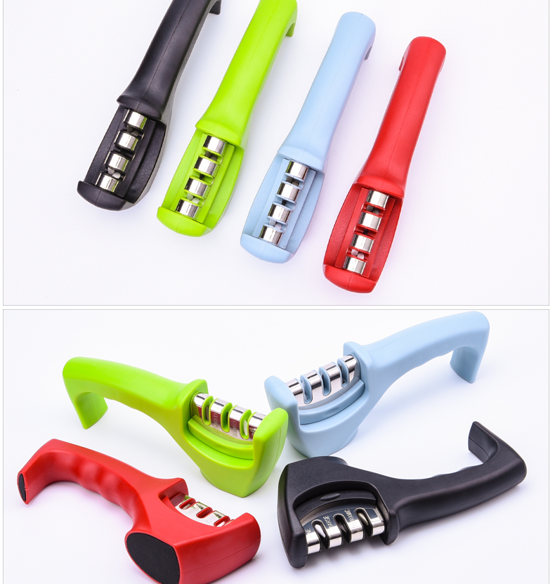  multifunctional tool quickly hand-held household knife sharpener tungsten steel ceramic knife sharpener