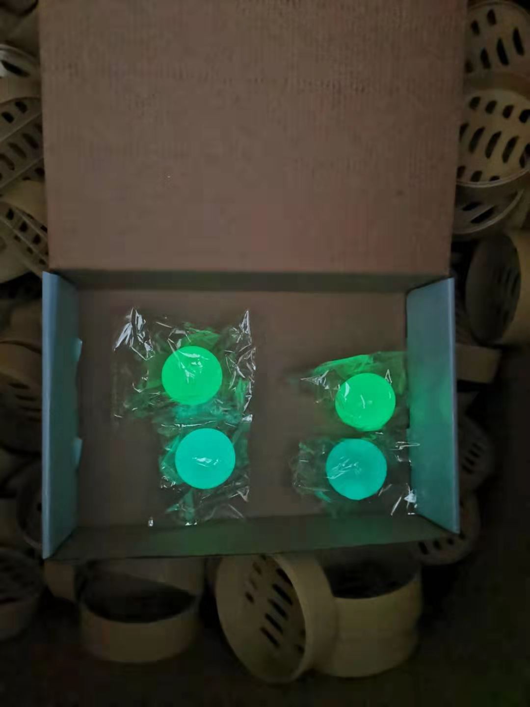 Tiktok Luminous Sticky Ball Sticky Wall Decompression Vent Ball TPR Interactive Ceiling Ball Children Darts Sticky Ball Toys