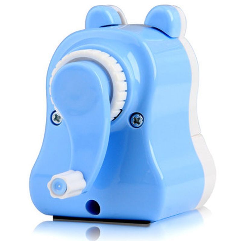 Deli 0722 Polar Bear Student Pencil Sharpener/Pencil Shapper Hand-Operated Pencil Sharpener Cartoon Cute