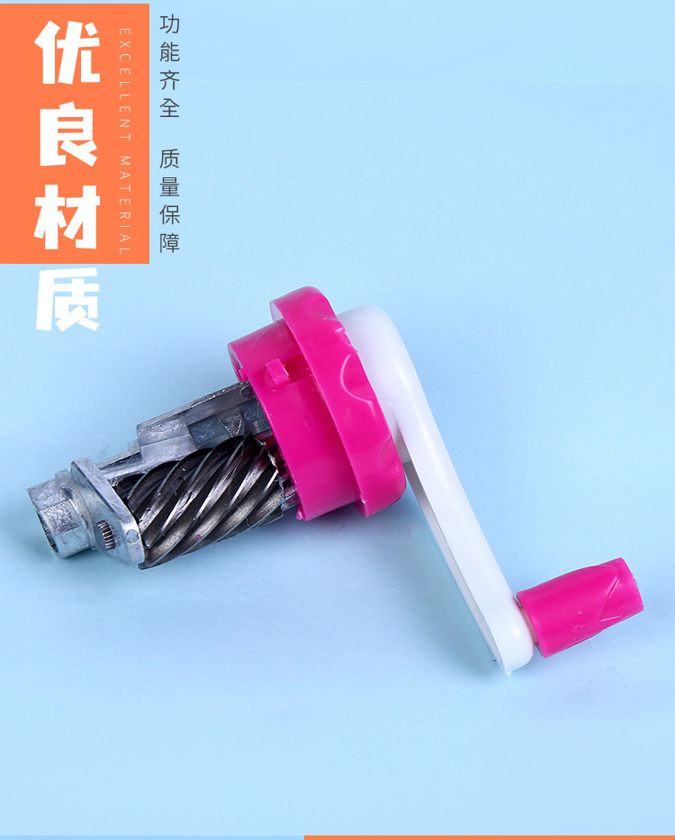 Wholesale Propelling Pencil Pencil Shapper Student Pen Spinning Cartoon Penknife Creative Pencil Sharpener Plastic Hand Pencil Sharpener