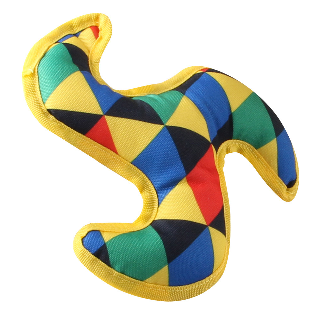 New Dog Training Play Training Toy Triangle Darts Dogs and Cats Canvas Sound Toys Wholesale
