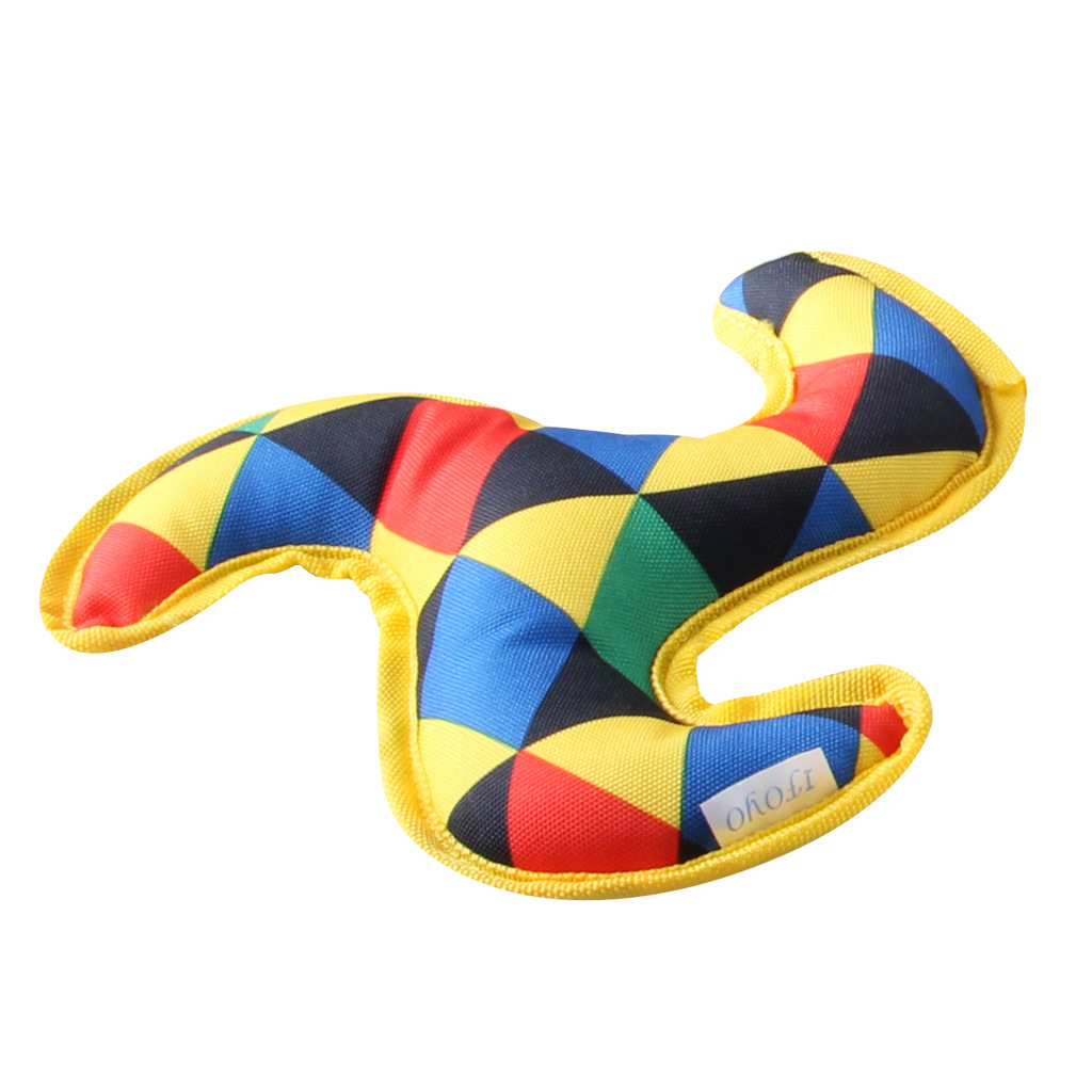 New Dog Training Play Training Toy Triangle Darts Dogs and Cats Canvas Sound Toys Wholesale