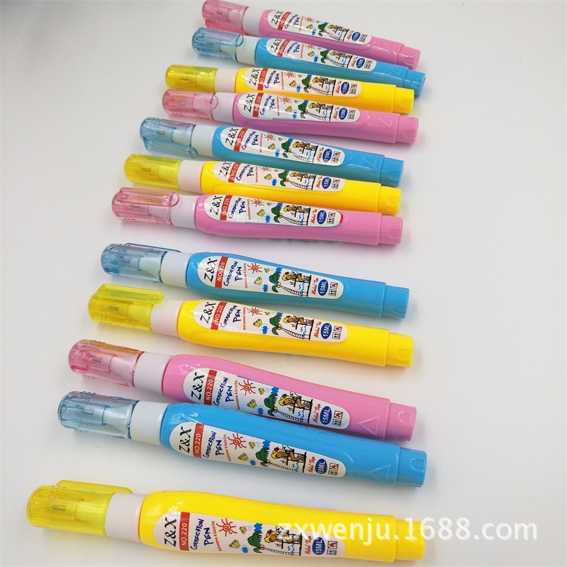 Factory Direct Sales Environmental Protection Cartoon 217 Correction Fluid 15ml Correction Fluid Error Correction Liquid Wholesale and Retail Can Be Customization as Request Factory Direct Sales Environmental Protection Cartoon 217 Correction Fluid 15ml Correction Fluid Error Correction Liquid Wholesale and Retail Can Be Customization as Request