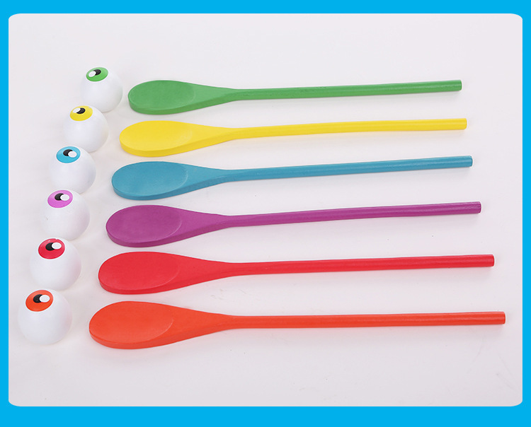 Kindergarten Children Balance Bar Wooden Spoon Balance Ball Early Education Outdoor Interactive Sensory Training Game Wooden Egg Holder Kindergarten Children Balance Bar Wooden Spoon Balance Ball Early Education Outdoor Interactive Sensory Training Game Wooden Egg Holder