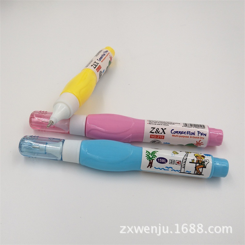 Factory Direct Sales Cartoon Environmental Protection Quick-Drying Correction Fluid 15ml Correction Fluid Wholesale and Retail Can Be Modified Customization as Request Factory Direct Sales Cartoon Environmental Protection Quick-Drying Correction Fluid 15ml Correction Fluid Wholesale and Retail Can Be Modified Customization as Request