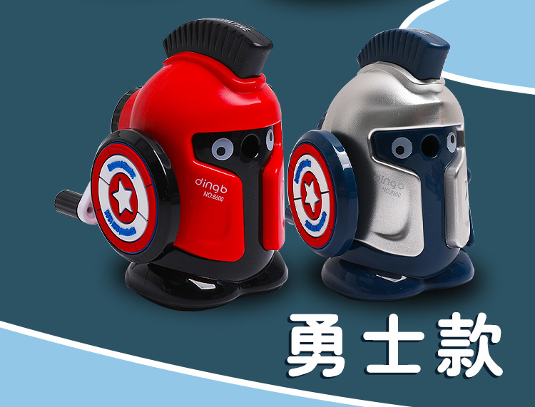 Hand-Cranking Pencil Sharpener Pencil Shapper Adjustable Thickness Pencil Sharpener Pencil Sharpener Children Primary School Student Manual Pencil Sharpener Wholesale
