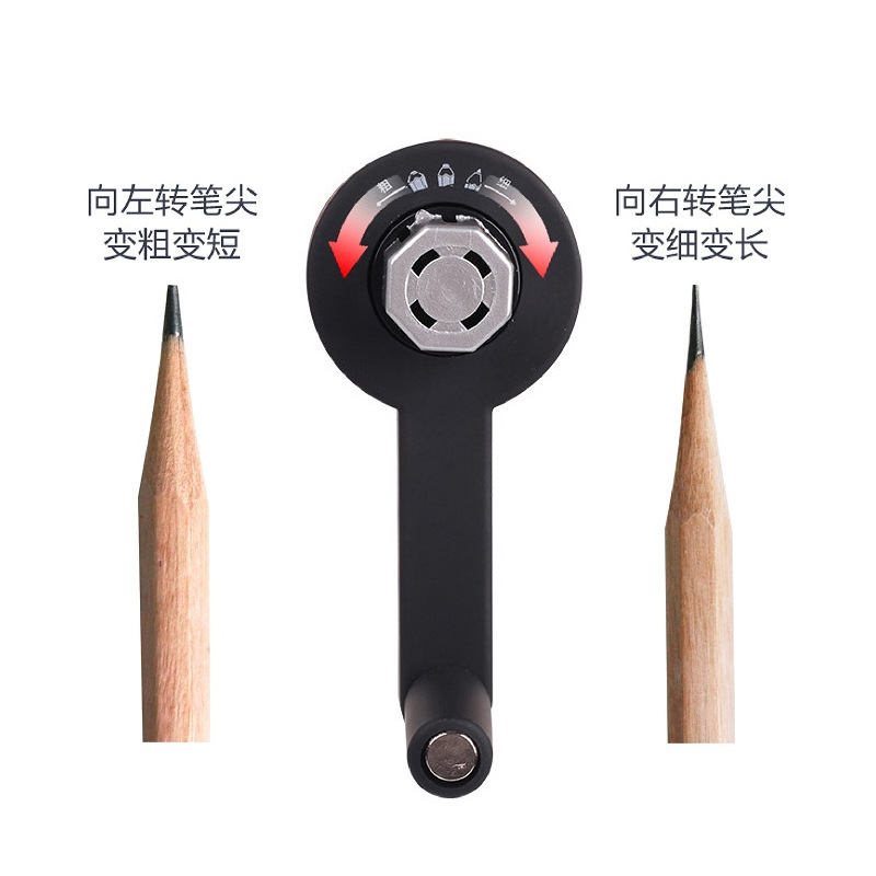 Legendary Road Art Sketch Charcoal Special Long Refill Hand-Cranking Pencil Sharpener Pencil Shapper Pencil Sharpener Pencil Sharpener Authentic