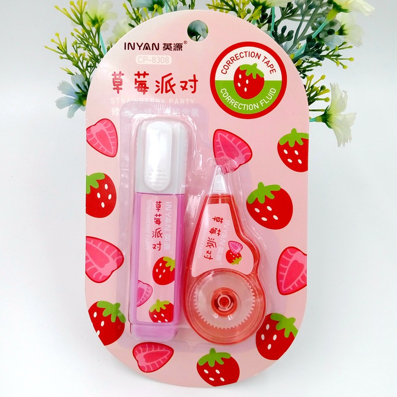 Japan and South Korea Stationery Correction Fluid Correction Tape Combination Set Environmental Protection Correction Tape Correction Tape Wholesale and Retail Can Be Customized Japan and South Korea Stationery Correction Fluid Correction Tape Combination Set Environmental Protection Correction Tape Correction Tape Wholesale and Retail Can Be Customized