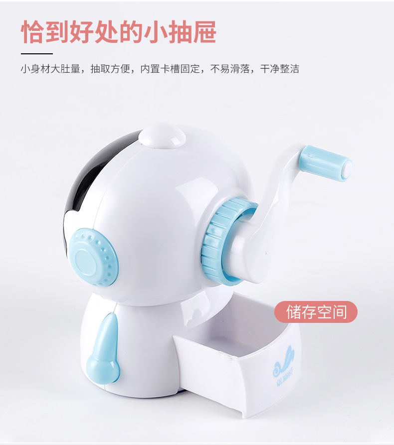 Children's Stationery Pencil Shapper 865 Spaceman Hand Pencil Student School Supplies Pencil Sharpener Cartoon Pencil Sharpener