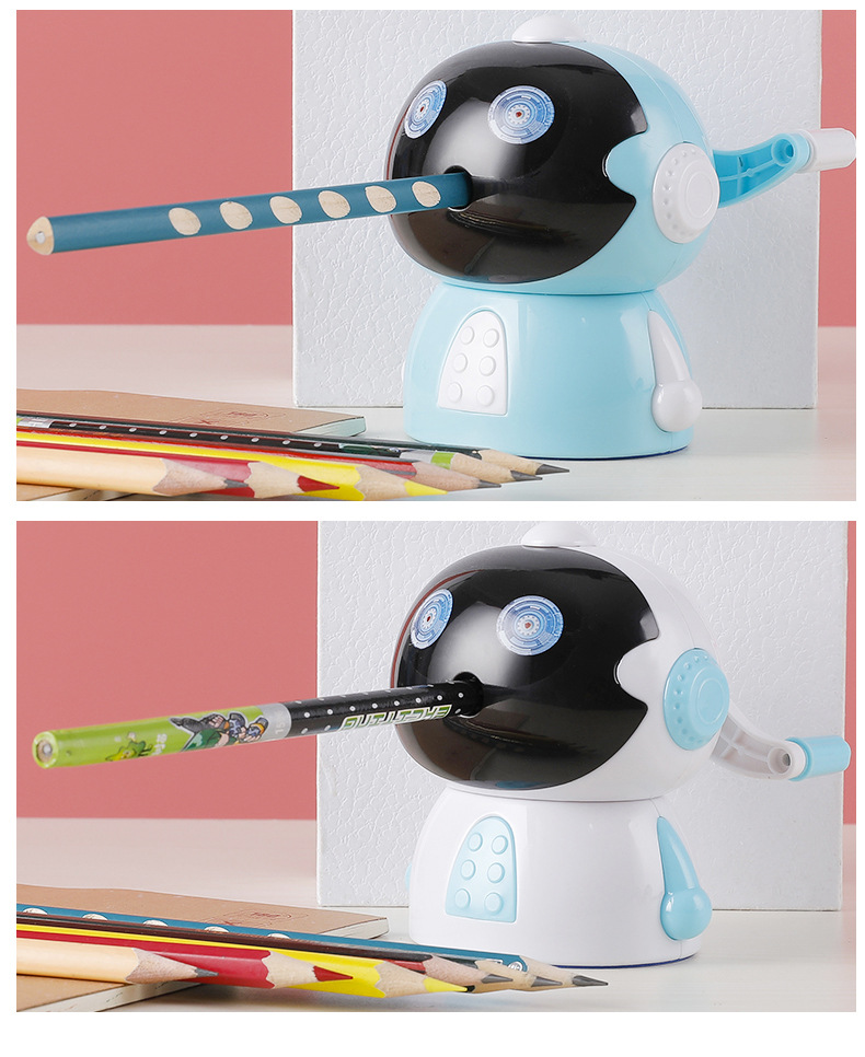 Children's Stationery Pencil Shapper 865 Spaceman Hand Pencil Student School Supplies Pencil Sharpener Cartoon Pencil Sharpener