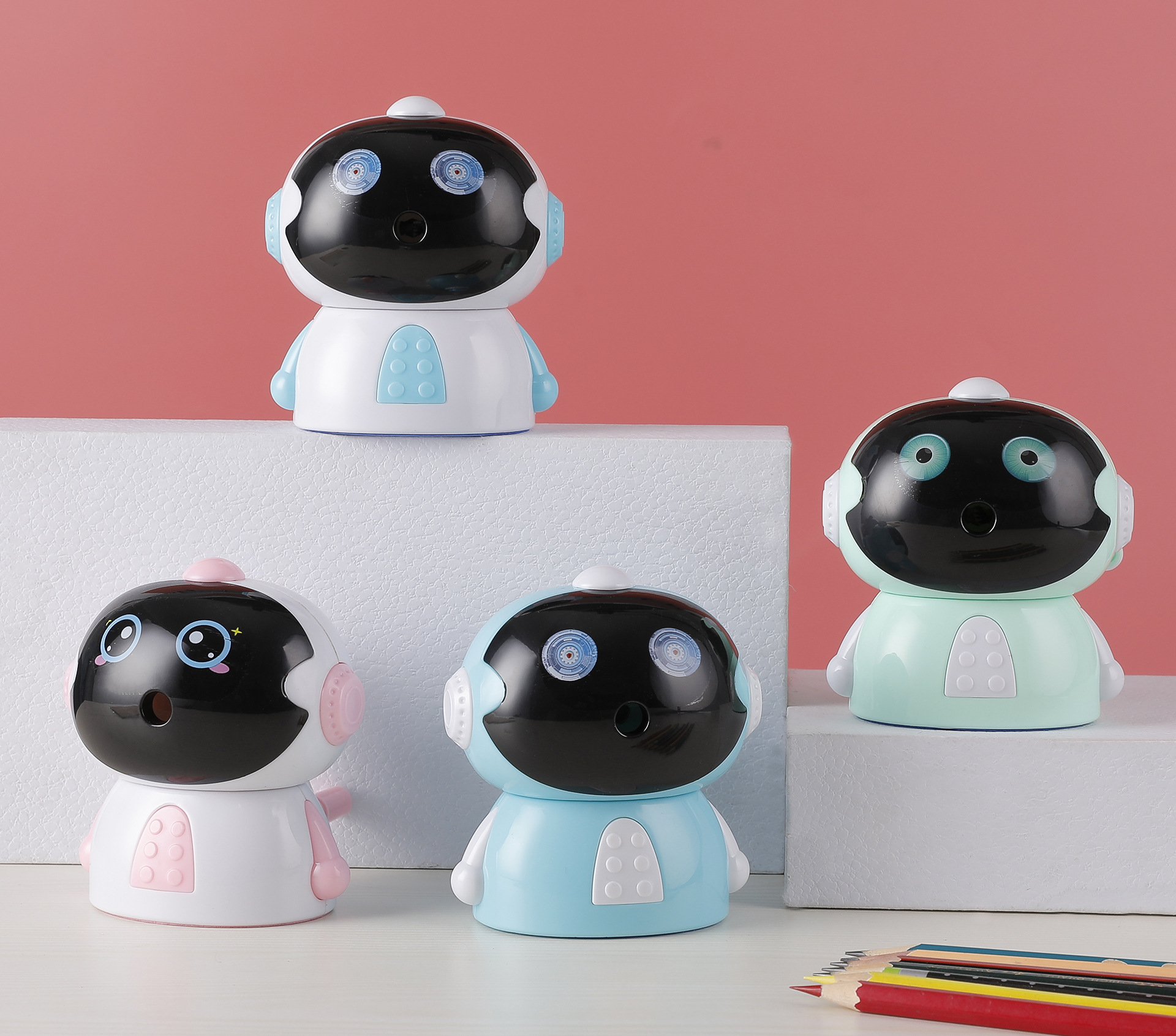 Children's Stationery Pencil Shapper 865 Spaceman Hand Pencil Student School Supplies Pencil Sharpener Cartoon Pencil Sharpener