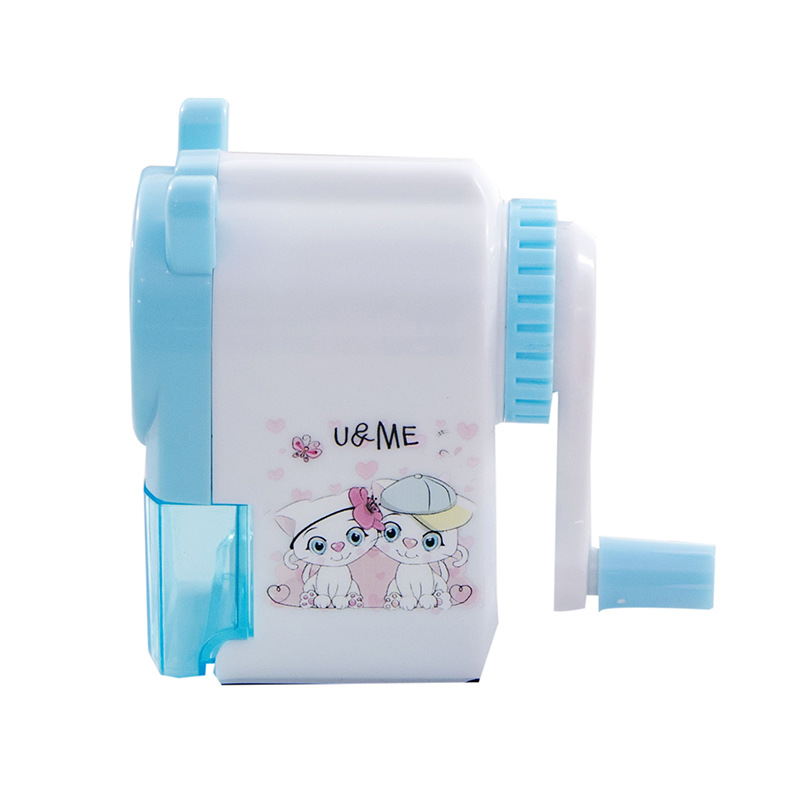 Creative Cartoon Automatic Pen Entry Pencil Shapper Student Studying Stationery Supplies Children&#039;s Hand Shake Pencil Sharpener Factory Wholesale