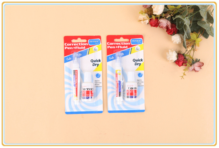 Correction liquid correction fluid two fixed pens fast dry environmental student stationery. Correction liquid correction fluid two fixed pens fast dry environmental student stationery.