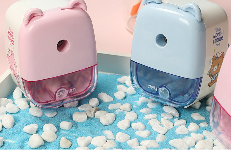 Deli 0682 Pencil Sharpener Student Hand Pencil Sharpener Small Fresh Pencil Shapper Manual Cute Pencil Sharpener Deli 0682 Pencil Sharpener Student Hand Pencil Sharpener Small Fresh Pencil Shapper Manual Cute Pencil Sharpener