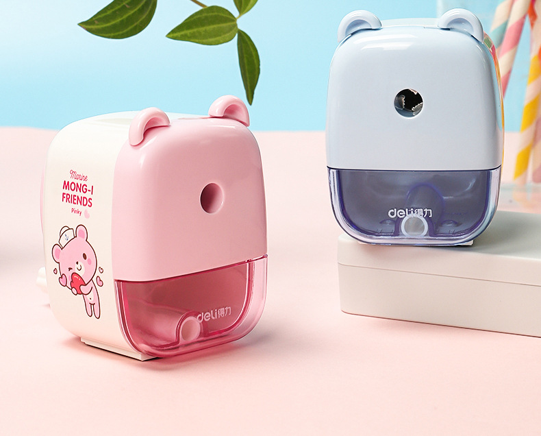 Deli 0682 Pencil Sharpener Student Hand Pencil Sharpener Small Fresh Pencil Shapper Manual Cute Pencil Sharpener Deli 0682 Pencil Sharpener Student Hand Pencil Sharpener Small Fresh Pencil Shapper Manual Cute Pencil Sharpener