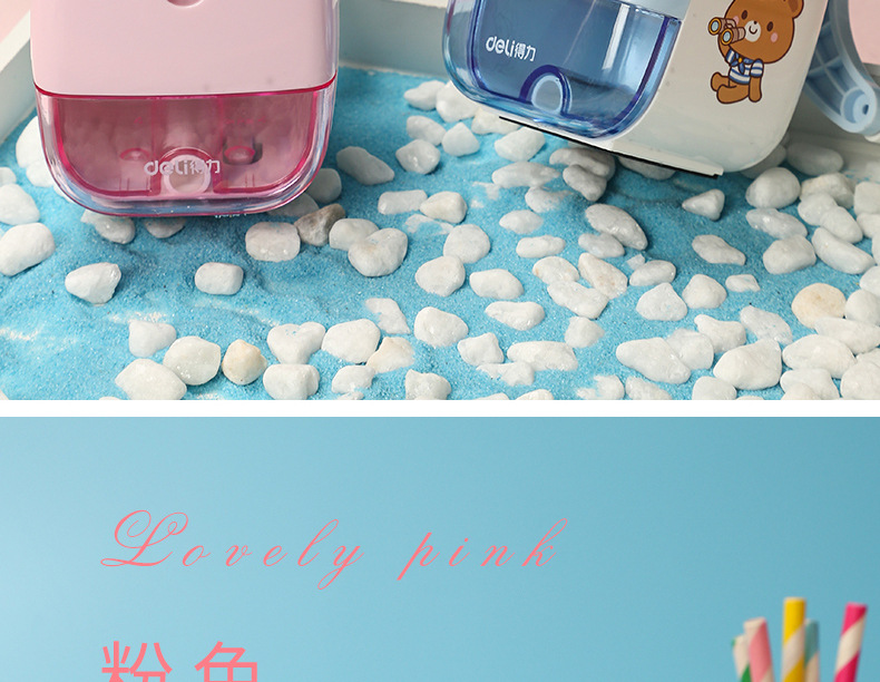 Deli 0682 Pencil Sharpener Student Hand Pencil Sharpener Small Fresh Pencil Shapper Manual Cute Pencil Sharpener Deli 0682 Pencil Sharpener Student Hand Pencil Sharpener Small Fresh Pencil Shapper Manual Cute Pencil Sharpener
