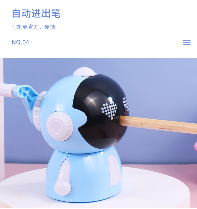 Children's Stationery Pencil Shapper 865 Spaceman Hand Pencil Student School Supplies Pencil Sharpener Cartoon Pencil Sharpener