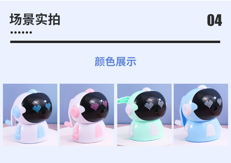 Children's Stationery Pencil Shapper 865 Spaceman Hand Pencil Student School Supplies Pencil Sharpener Cartoon Pencil Sharpener