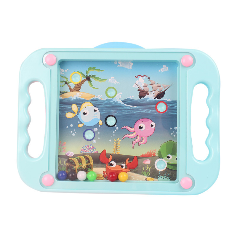 Children&#039;s Handheld Ball Balance Beads Educational Toys Intelligence Development Early Education Parent-Child Interactive Game Maze Game