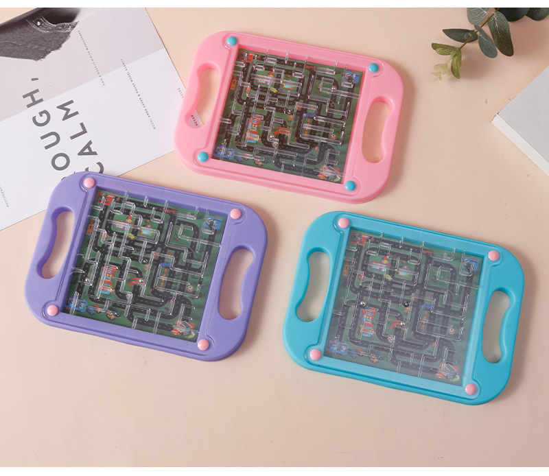 Children's Handheld Ball Balance Beads Educational Toys Intelligence Development Early Education Parent-Child Interactive Game Maze Game Children's Handheld Ball Balance Beads Educational Toys Intelligence Development Early Education Parent-Child Interactive Game Maze Game