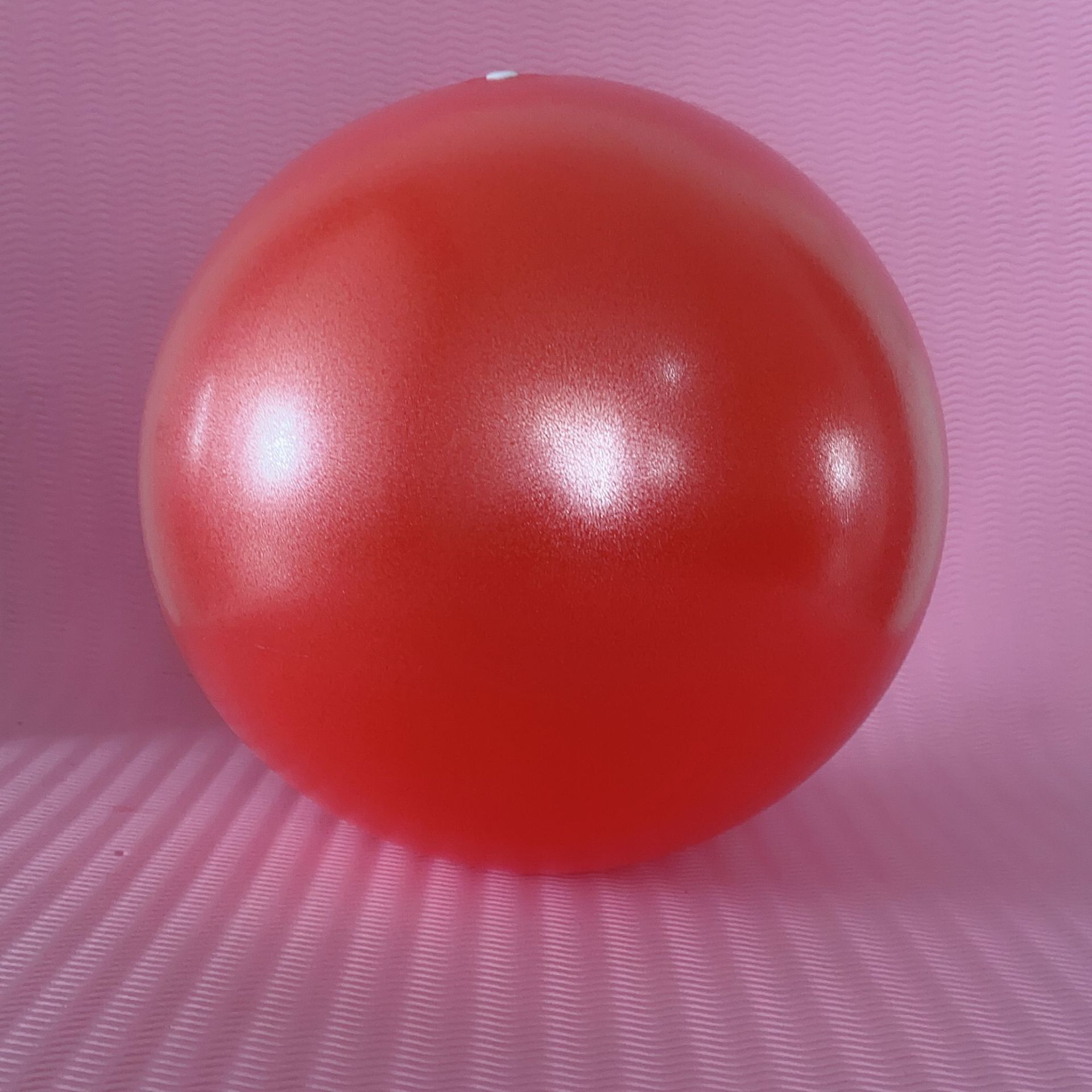 Wheat Tube Ball Net Red Pilates 25cm Yoga Ball Balance Ball Fitness Ball Gymnastic Ball Frosted Explosion-Proof Yoga Ball
