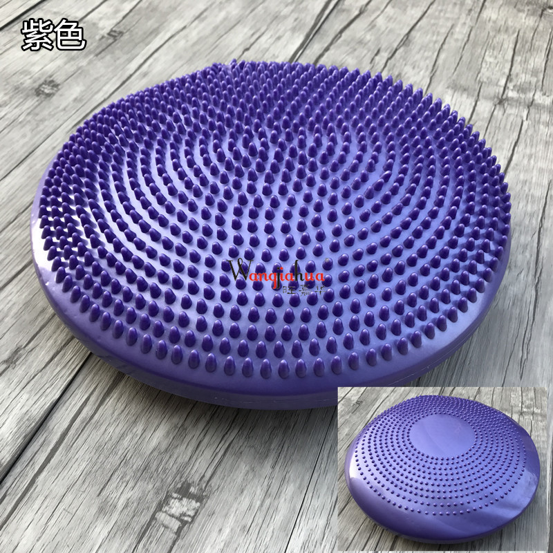 Balance Cushion Yoga Massage Mat Balance Disk Soft Cushion Thickened Anti-Riot Yoga Balance Ball Feet Stool Rehabilitation Cushion Air Cushion