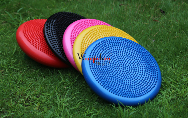 Balance Cushion Yoga Massage Mat Balance Disk Soft Cushion Thickened Anti-Riot Yoga Balance Ball Feet Stool Rehabilitation Cushion Air Cushion