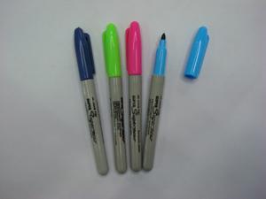 New Korean version 4-color Watercolor Brush Pen Highlighter