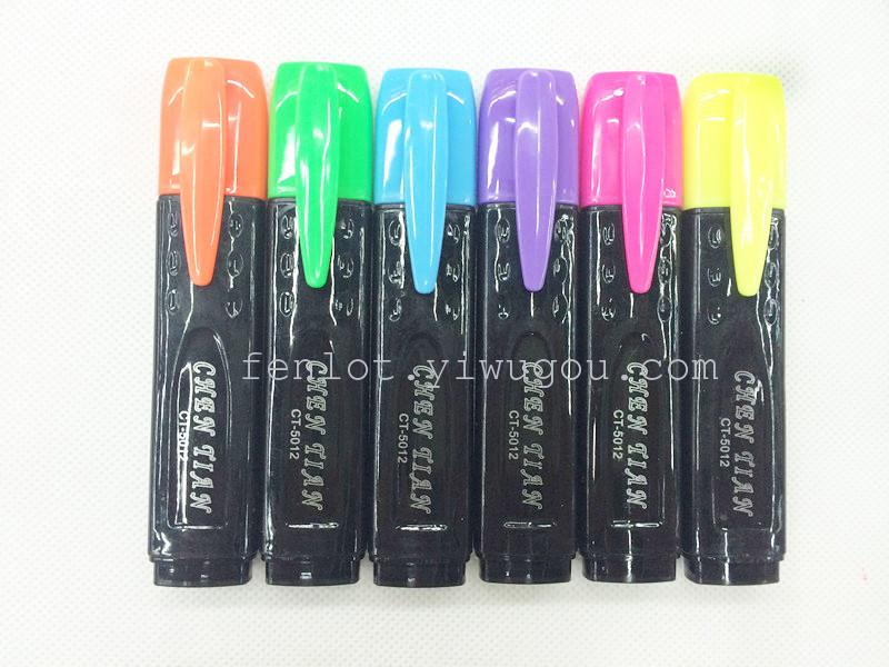 Factory direct supply single head highlighter 5012