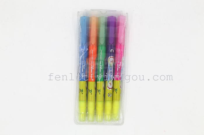 Factory direct supply dual head highlighter 166 Factory direct supply dual head highlighter 166