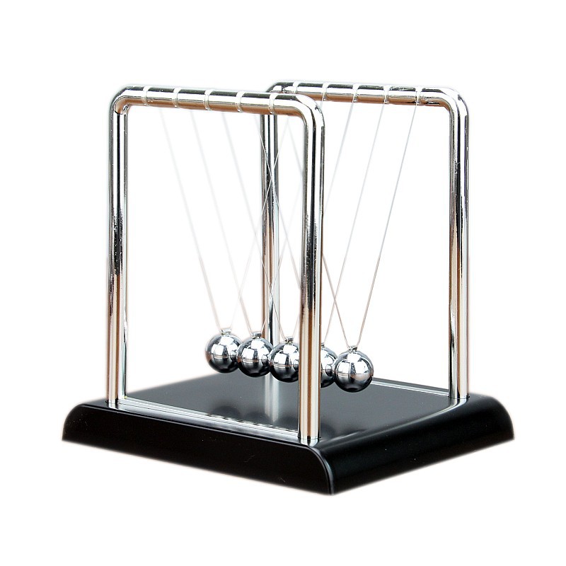 Newton Balance Swing Ball Collision Energy Conservation Permanent Ball Home Office Ornaments Decorative Crafts Newton a Regional Name for Billiards