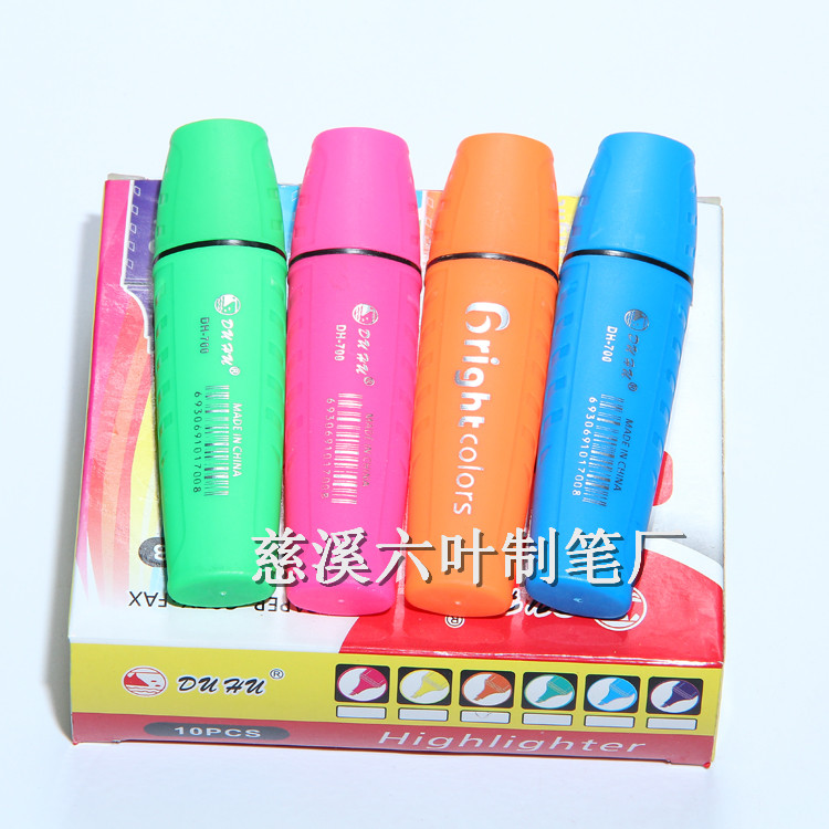high quality highlighter pen, stationary pen , fluorescent pen